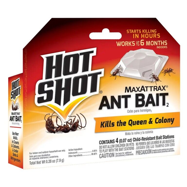 Hot Shot MaxAttrax Ant Bait, 4-Pk