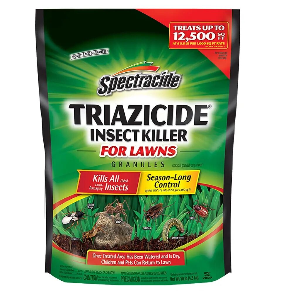 Spectracide Triazicide Insect Killer For Lawns Granules, 10-Lb