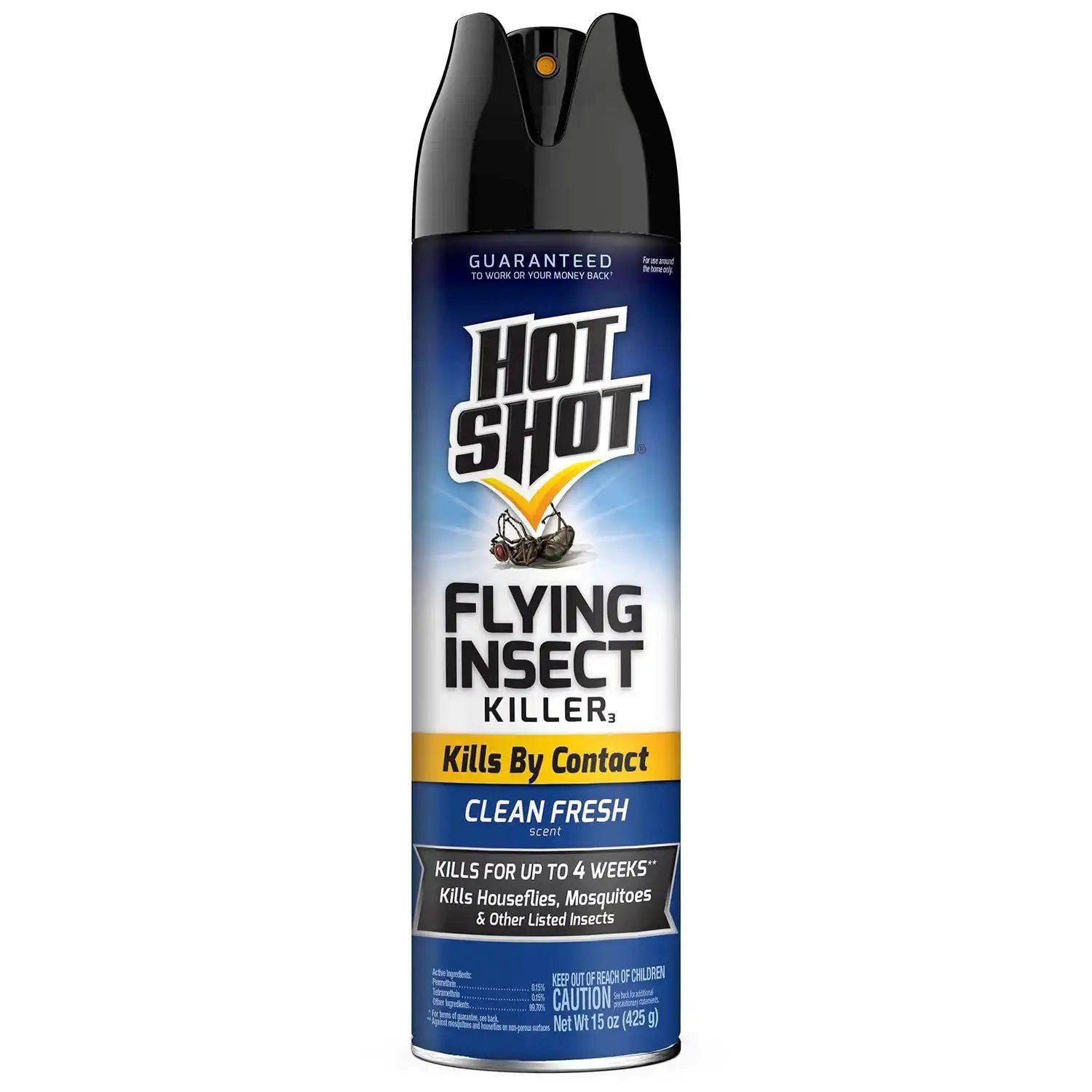 Hot Shot Flying Insect Killer, 15-Oz