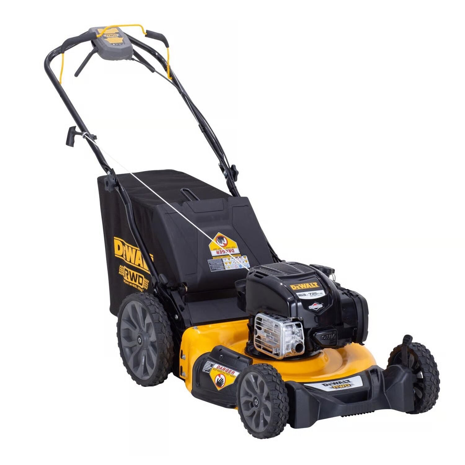 DEWALT 3-In-1 163cc 21 in. Gas Walk Behind Lawn Mower