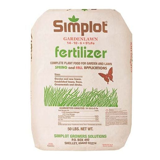 Simplot Fertilizer Sign Simplot Garden and Lawn Fertilizer - 50 lb