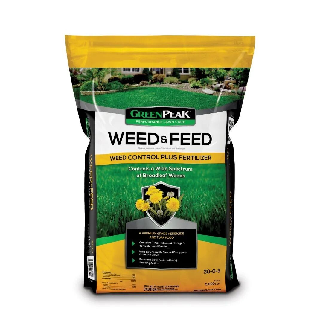 GreenPeak Weed & Feed, 32-Lb