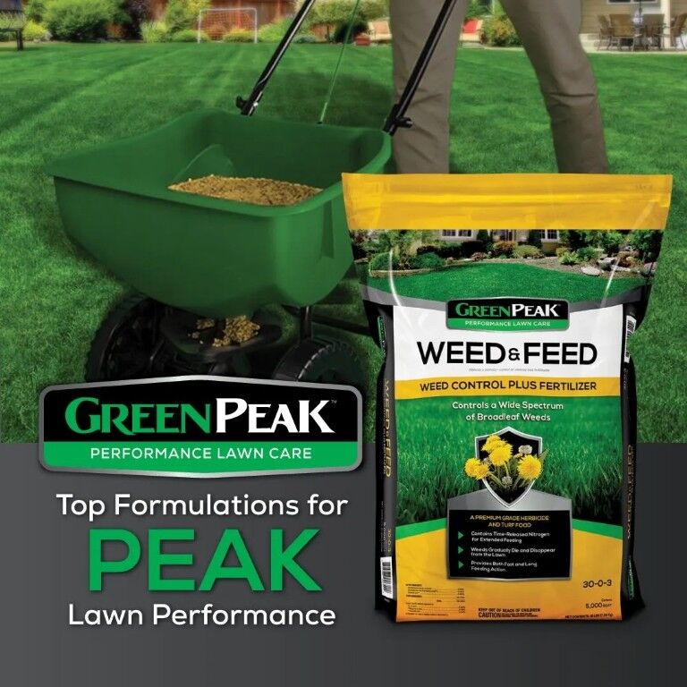 GreenPeak Weed & Feed, 32-Lb