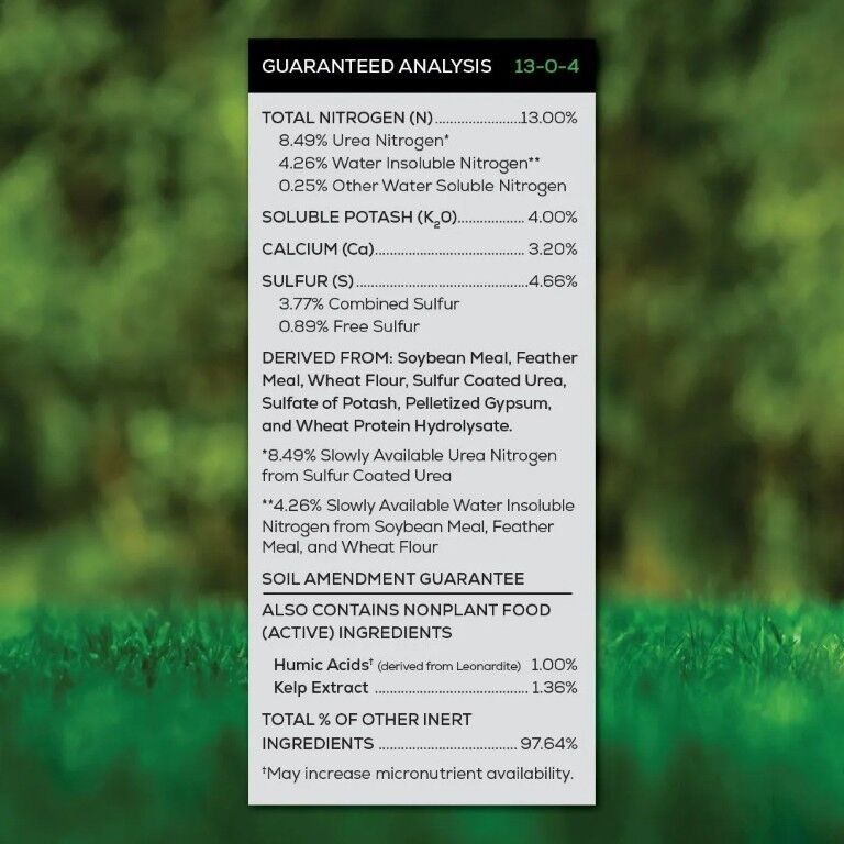 Green Peak Natural Base Fertilizer 2-in-1 Fertilizer + Soil Enrichment