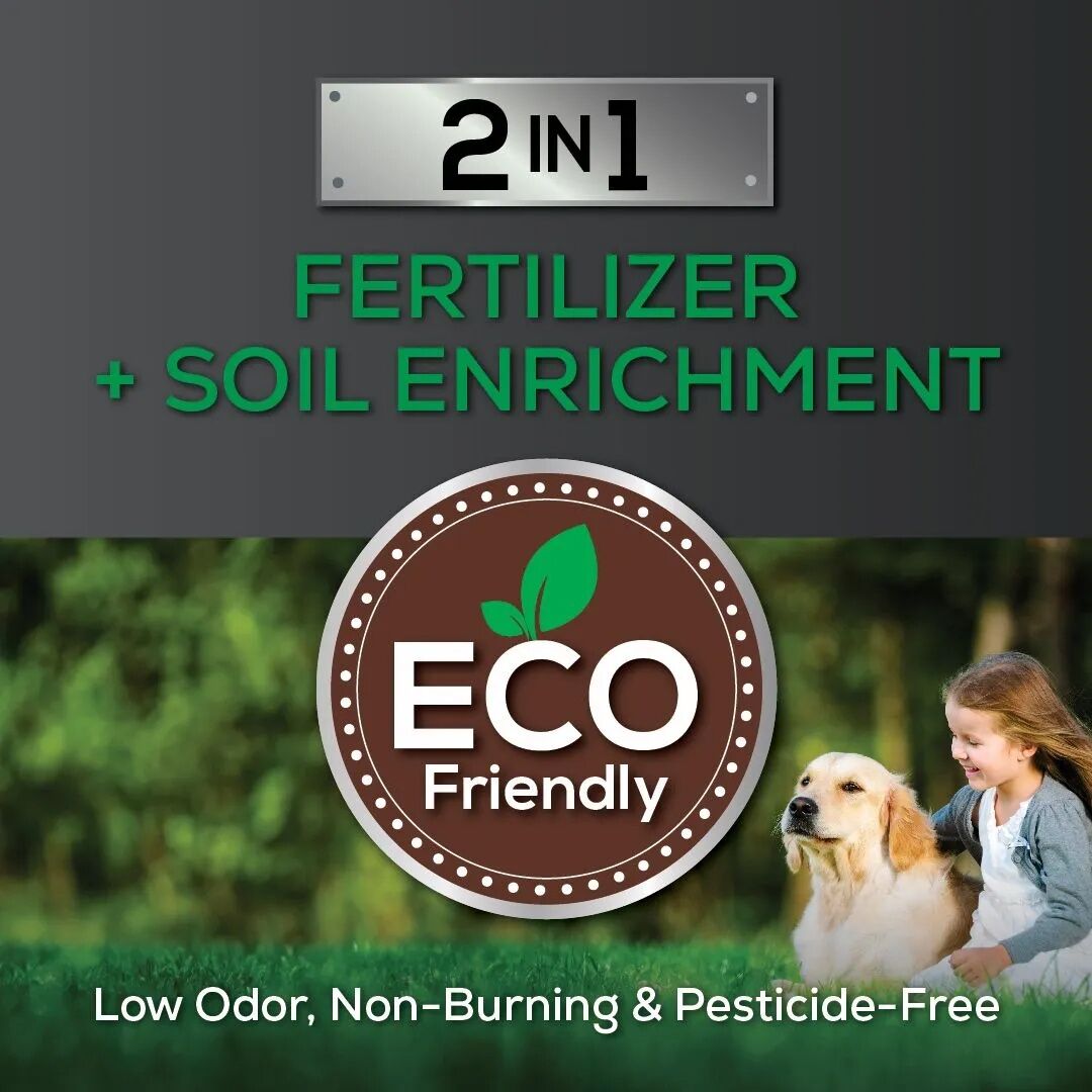 Green Peak Natural Base Fertilizer 2-in-1 Fertilizer + Soil Enrichment