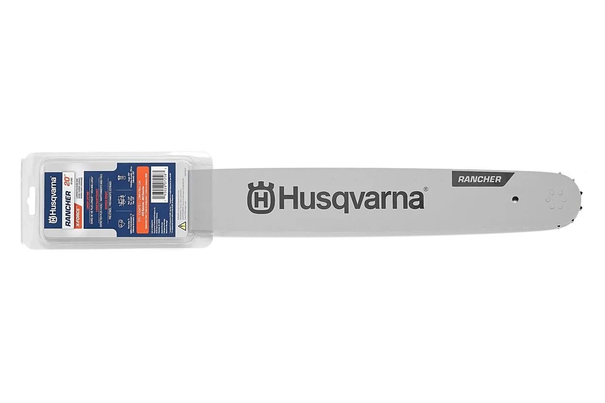 Husqvarna Rancher Laminate 3/8-In Pitch Chainsaw Bar, 20-In