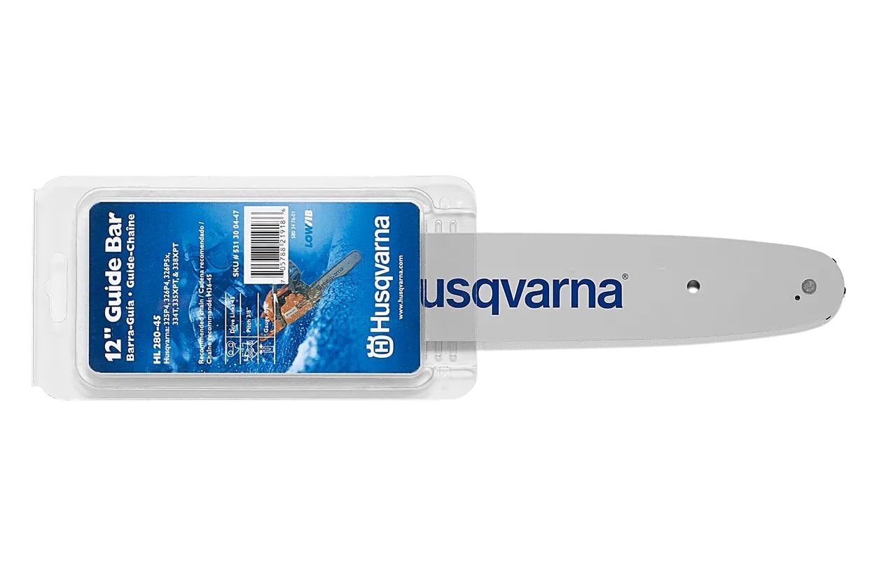 Husqvarna Laminate Sprocket nose 3/8-in Mini Pitch Chainsaw Bar, 12-In