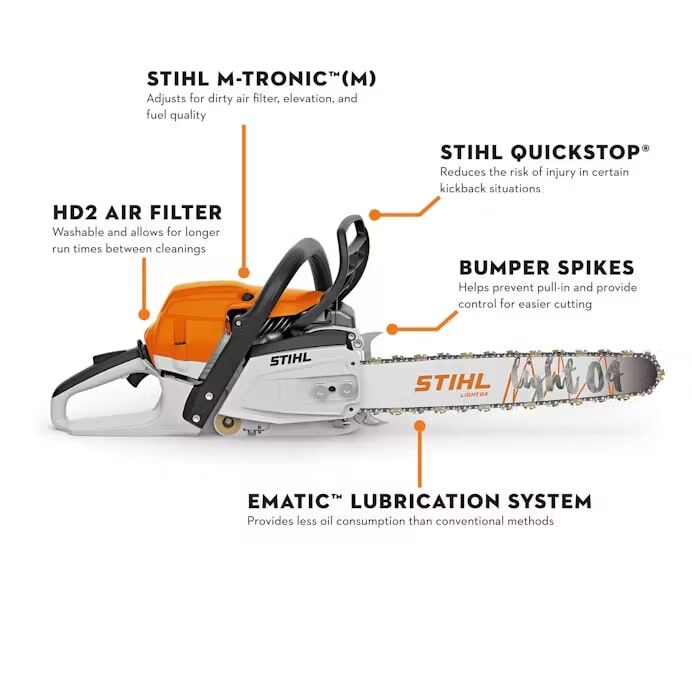 STIHL MS 261 C-M Gas Chainsaw, 16-In - Chainsaws | STIHL | C-A-L Ranch