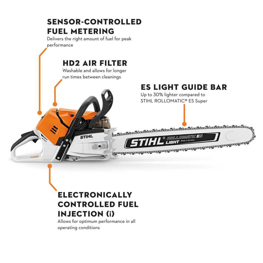 STIHL MS 500i R 32-In Bar Chainsaw