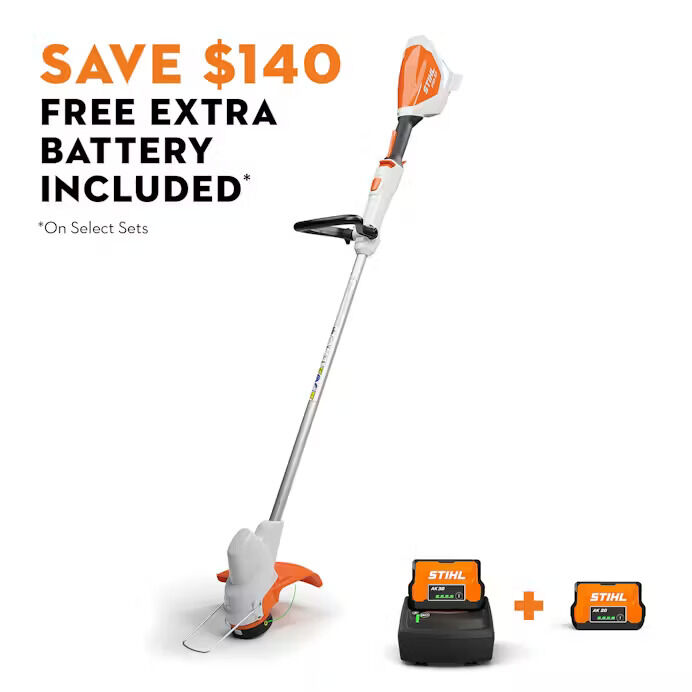 Stihl FSA 57 Line Trimmer with AK 10 Battery & AL 101 Charger