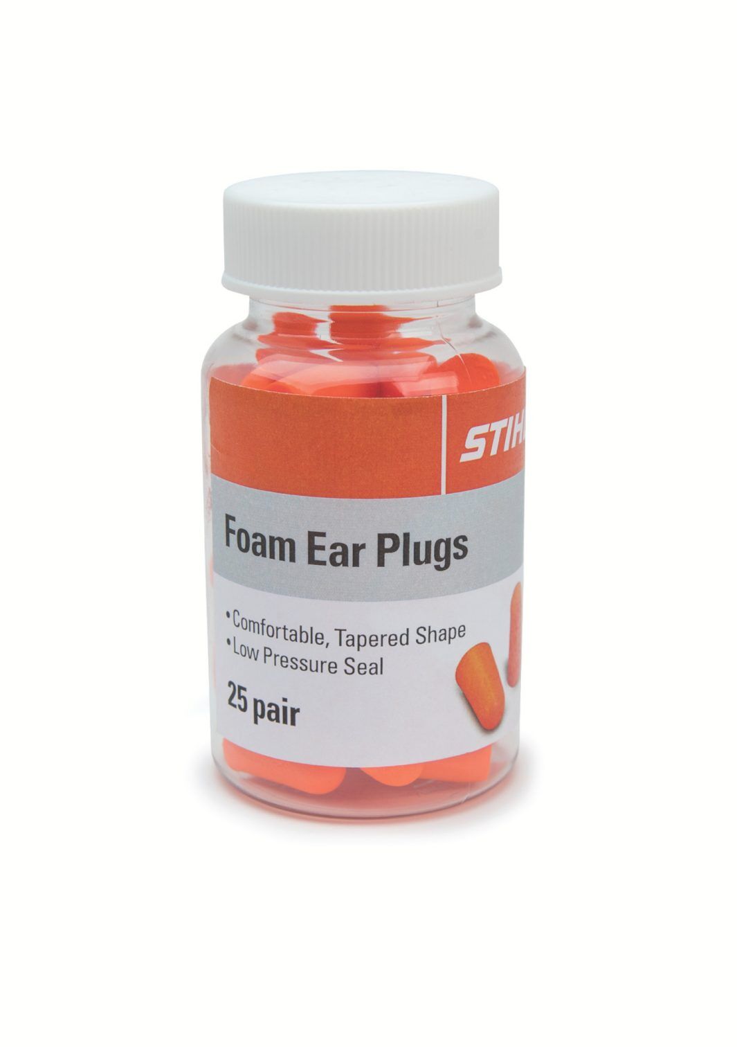 STIHL Foam Ear Plugs, 25-Pair