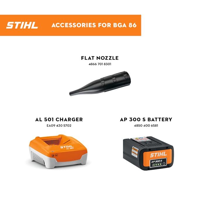 STIHL BGA 86 Cordless Blower with Battery and Charger