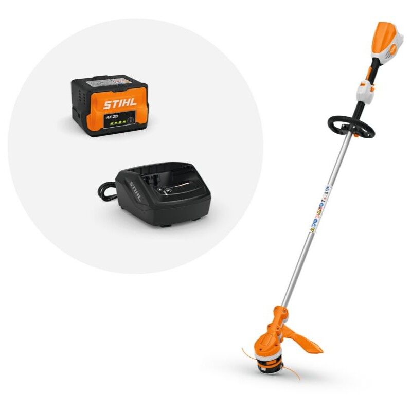 STIHL FSA 70 R Battery Powered String Trimmer Kit, 16 in.
