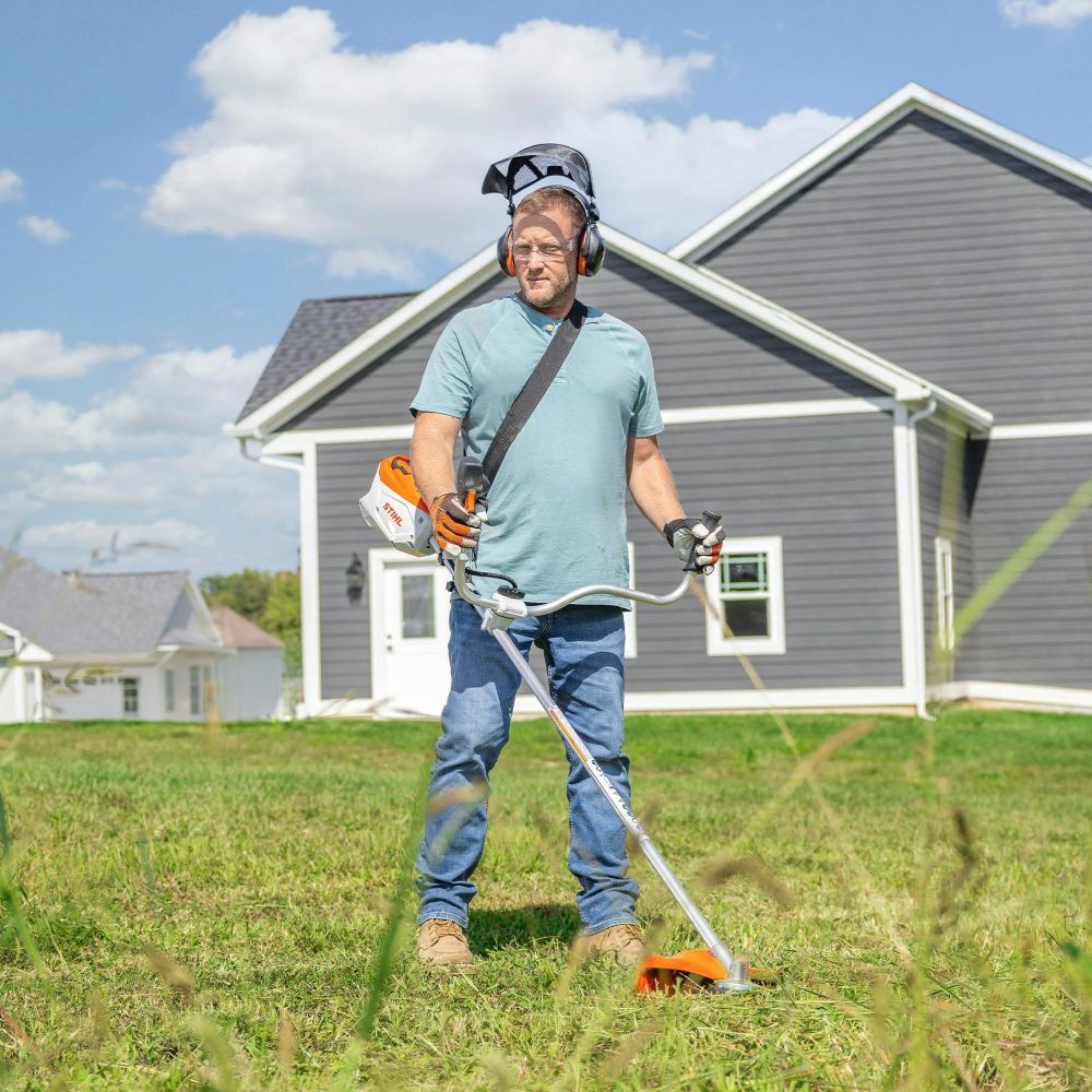 STIHL FSA 80 Battery Powered Bike Handle String Trimmer Kit, 15 in.