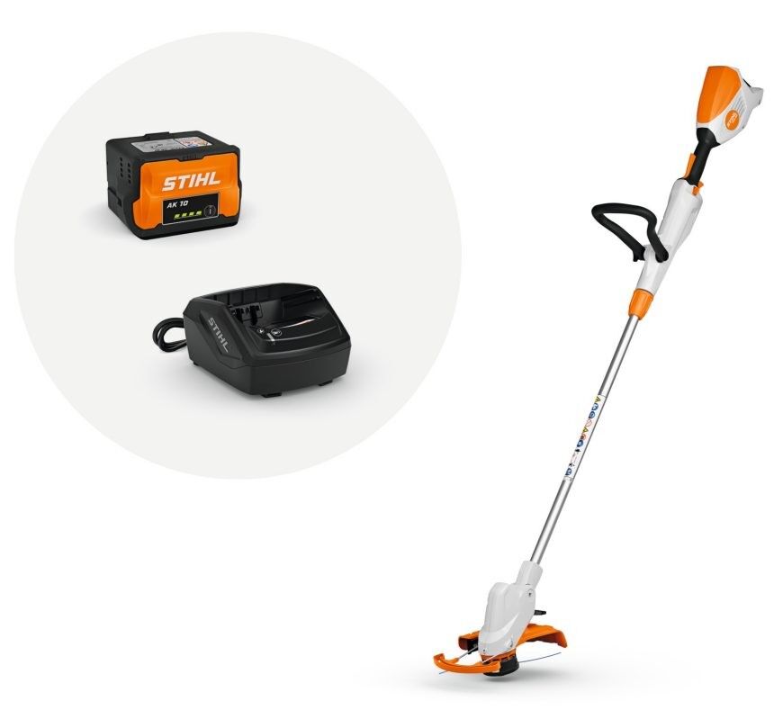 STIHL FSA 50 Battery Powered String Trimmer Kit, 12 in.