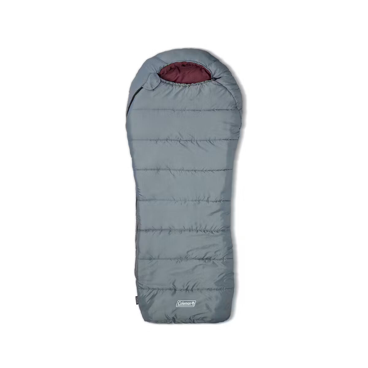 Coleman Tidelands 50° Big & Tall Gray Mummy Sleeping Bag