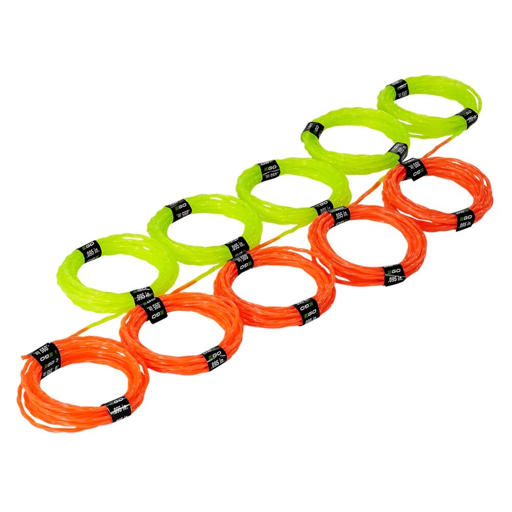 EGO POWER+ Dual Color Pre-Cut Trimmer Line, .095-In X 14-Ft