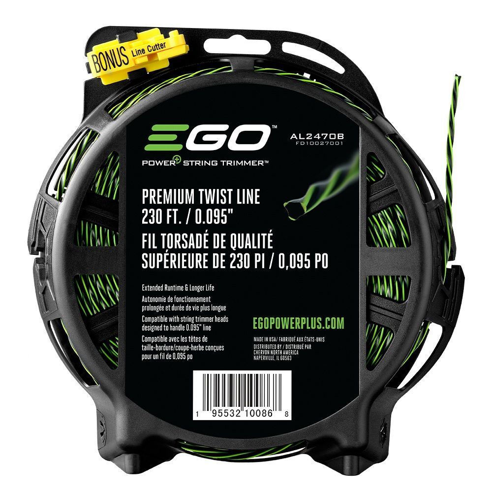 EGO Premium Twist Line, .095-In x 230-Ft - Trimmers | EGO