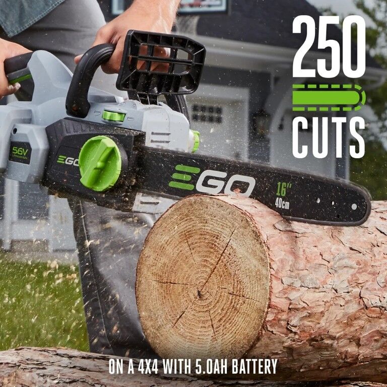 EGO POWER+ 16 in. Battery Powered Chainsaw Kit