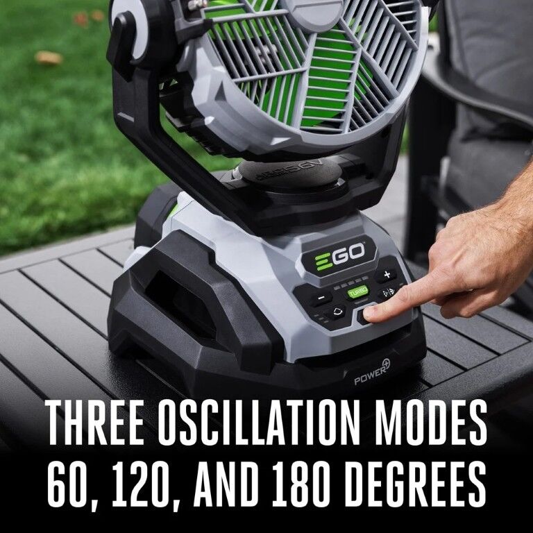EGO POWER+ 10-In Oscillating Misting Fan