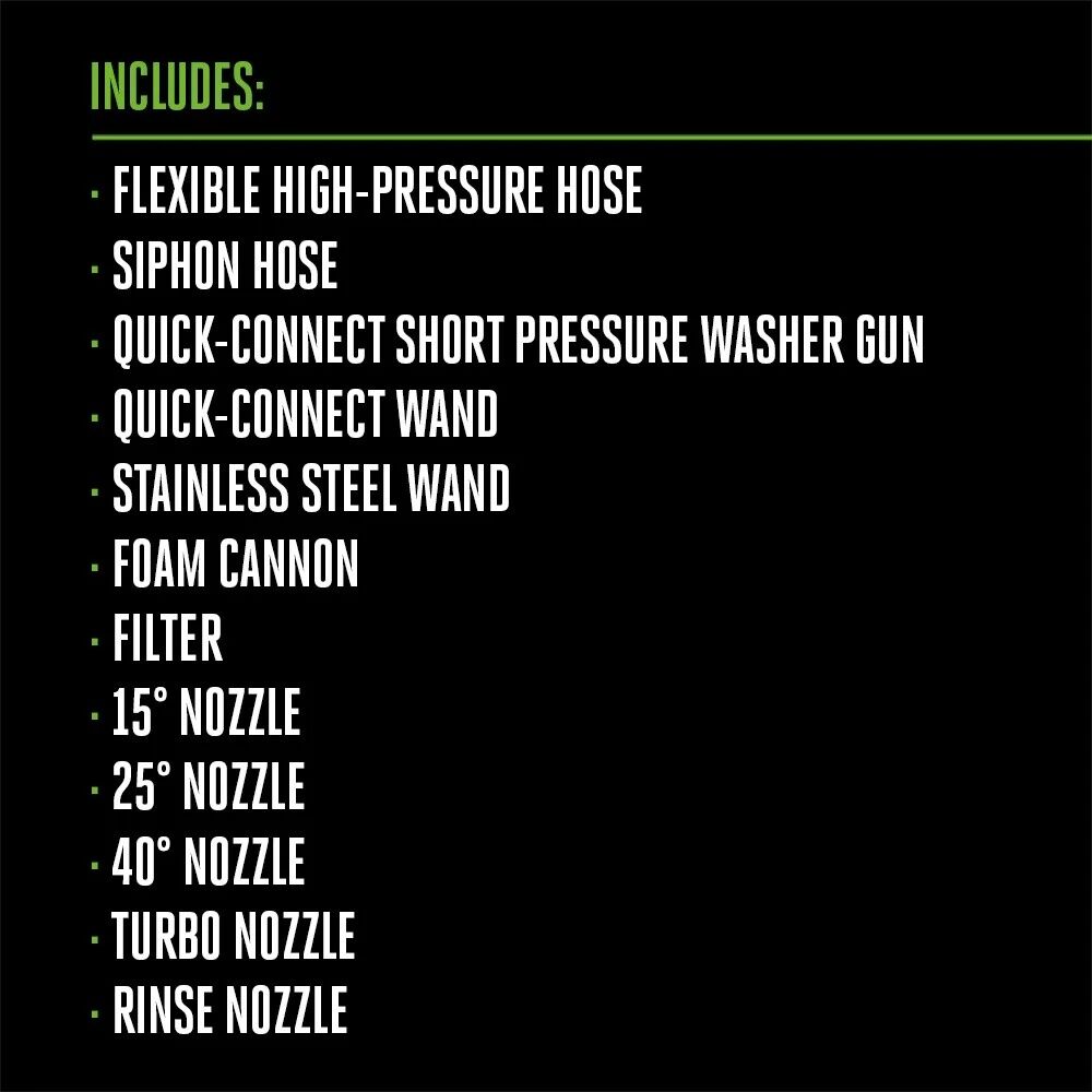 EGO POWER+ 22100 PSI Compact Pressure Washer