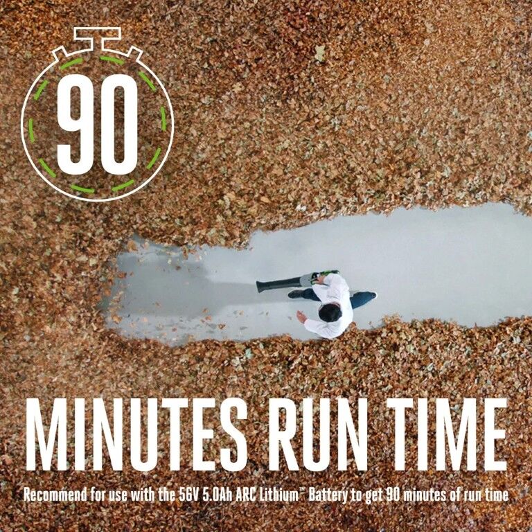 EGO POWER+ Battery Powered Handheld Blower Kit, 650 CFM