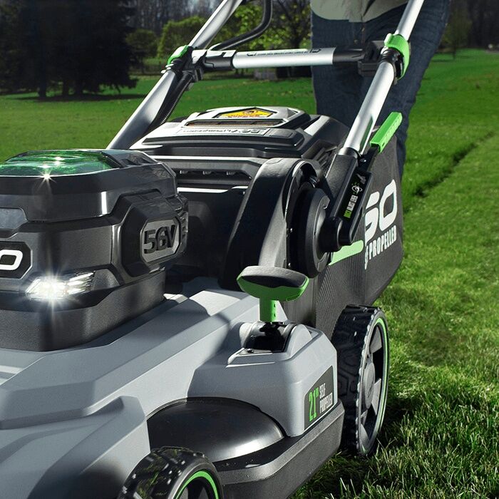 EGO POWER+ 21-In Battery Powered Walk Behind Lawn Mower With 4.0 Ah Batteries