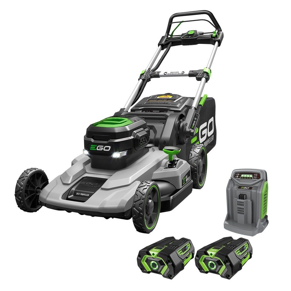 EGO POWER+ 21-In Battery Powered Walk Behind Lawn Mower With 4.0 Ah Batteries