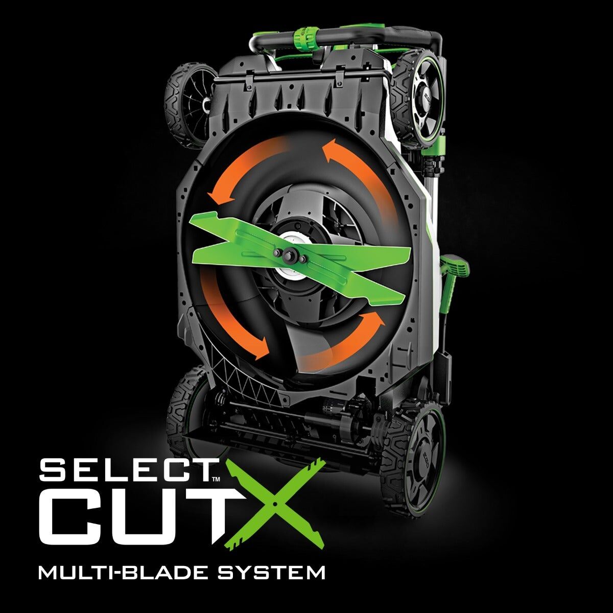 EGO POWER+ 800 Series Select Cut 21-In Battery Powered Touch Drive Walk Behind Lawn Mower