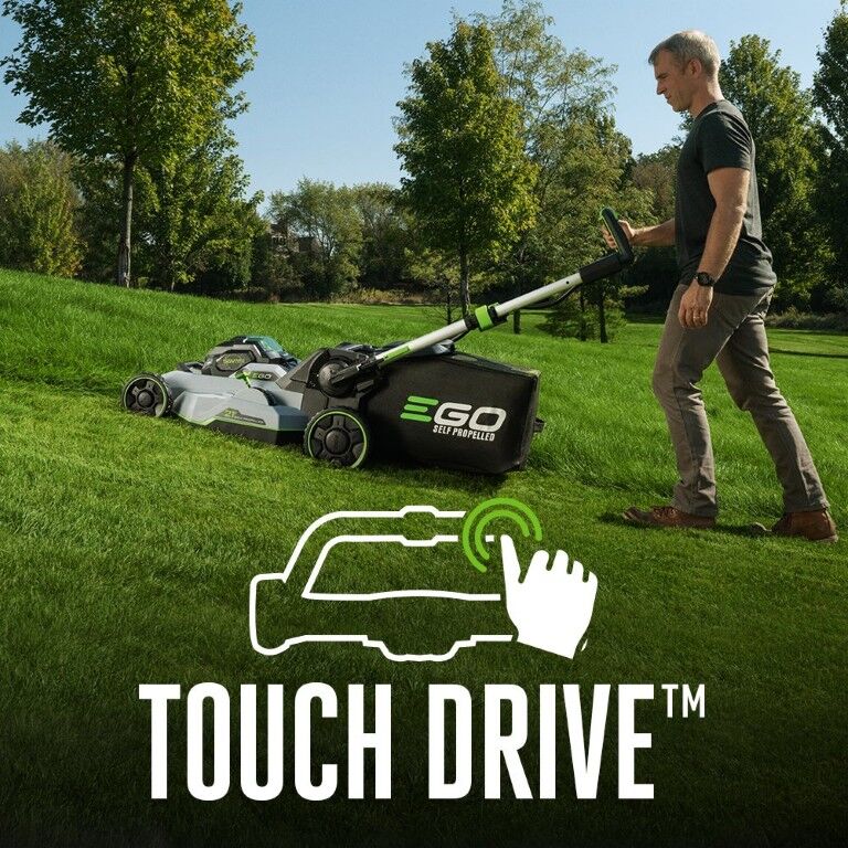 EGO POWER+ 800 Series Select Cut 21-In Battery Powered Touch Drive Walk Behind Lawn Mower