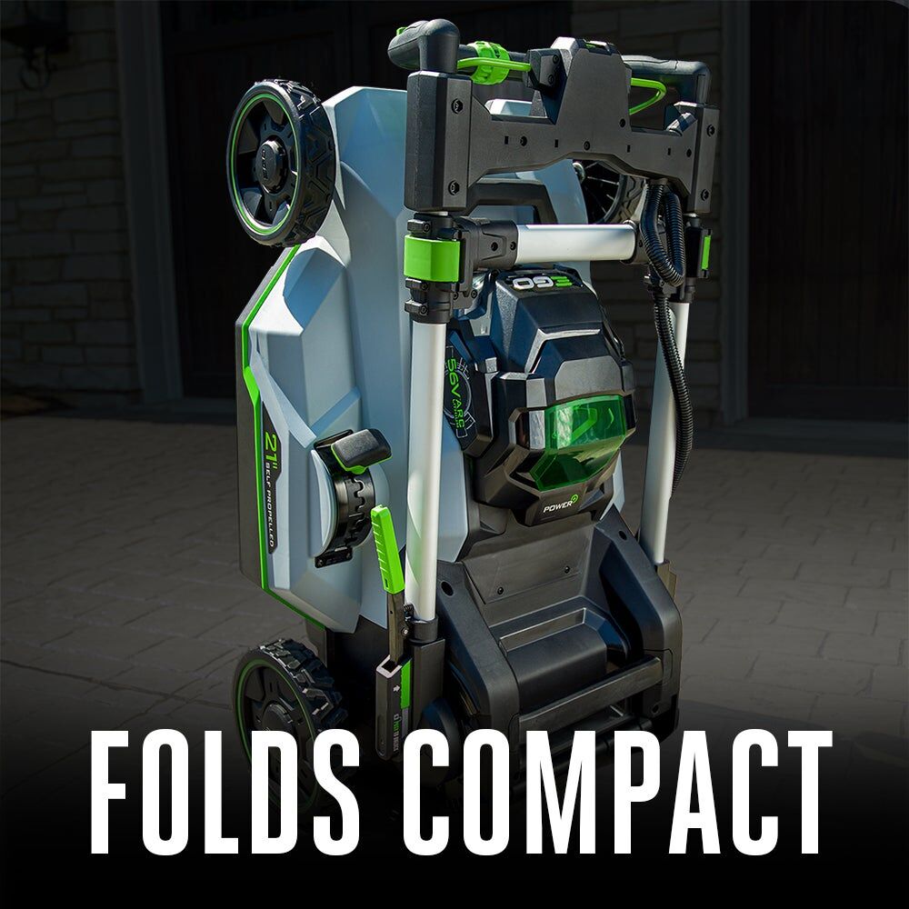 EGO POWER+ 800 Series Select Cut 21-In Battery Powered Touch Drive Walk Behind Lawn Mower