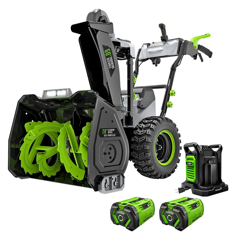 EGO POWER+ Battery Powered Two-Stage Self-Propelled Peak Power Snow Blower, 28-In