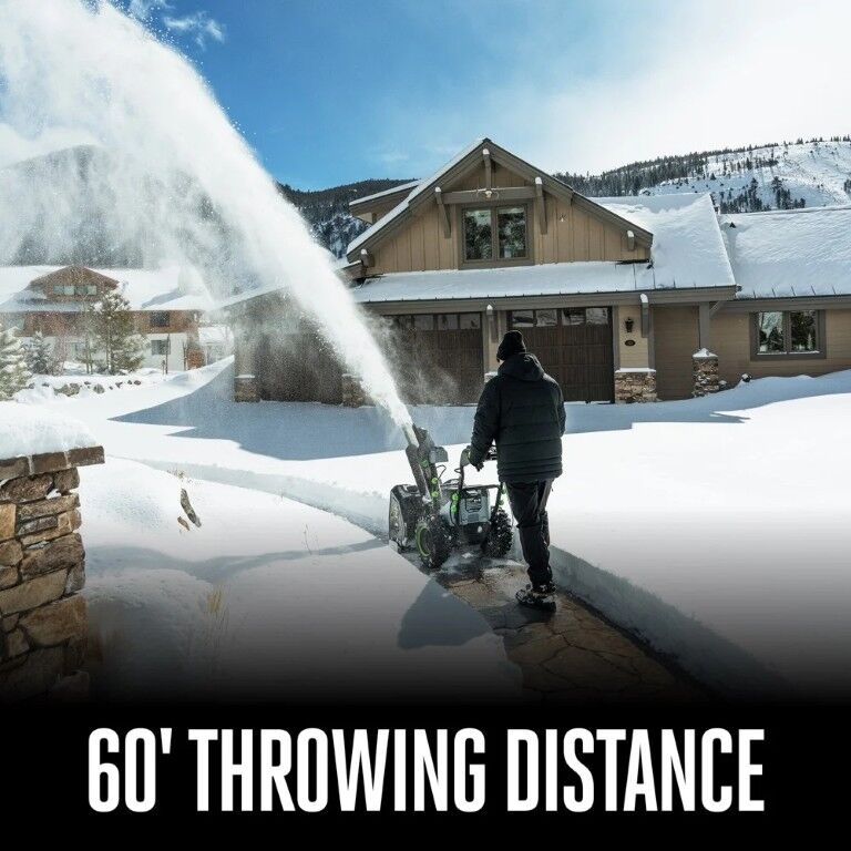 EGO POWER+ Battery Powered Two-Stage Self-Propelled Peak Power Snow Blower, 28-In