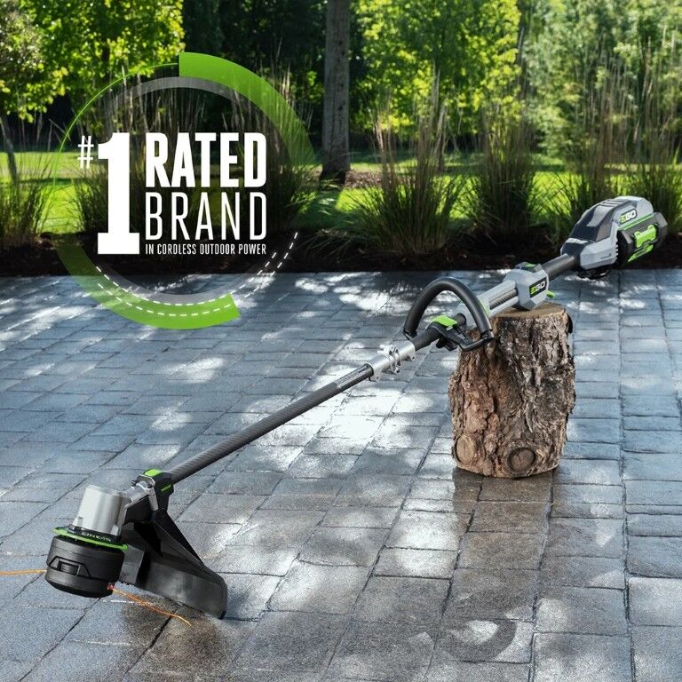EGO POWER+ Line IQ Battery Powered PowerLoad Sting Trimmer Kit, 16 in.