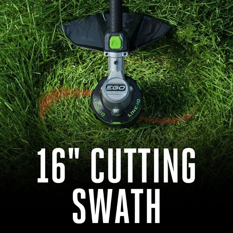 EGO POWER+ Line IQ Battery Powered PowerLoad Sting Trimmer Kit, 16 in.