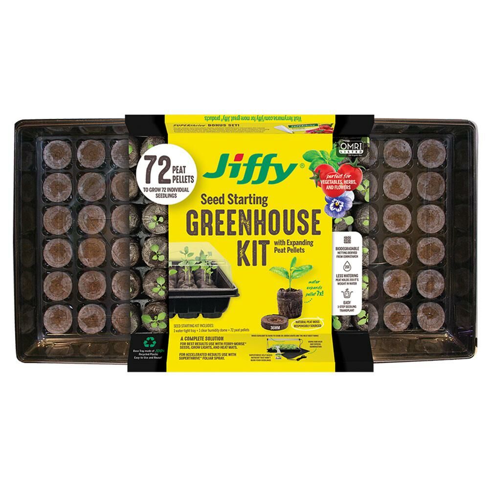 Jiffy Professional Greenhouse, 72 Peat Pellets