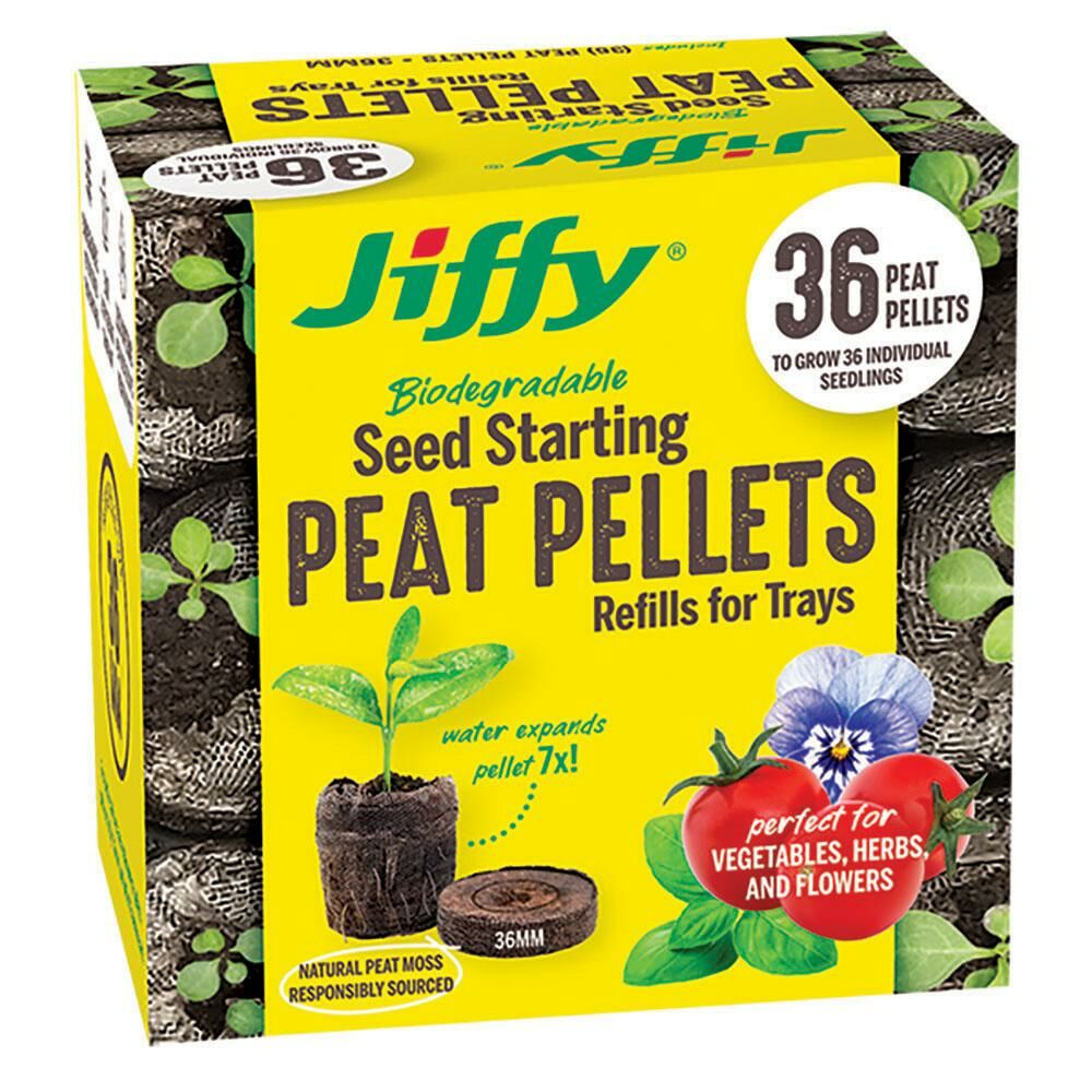 Jiffy Pellet Refill, 36 Peat Pellets
