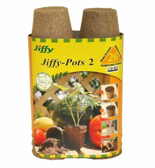 Jiffy 2 in Peat Pots - 26 Pack