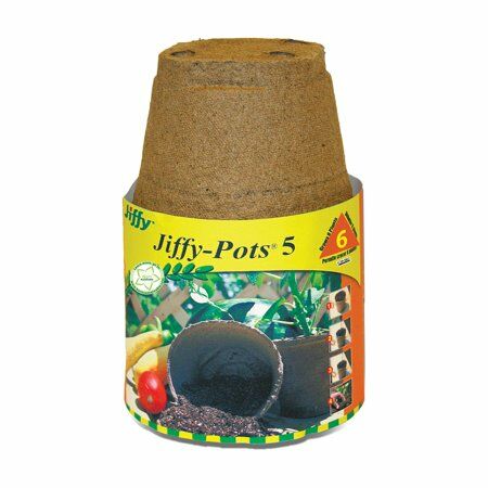 Jiffy Pots 5-In, 6 Count