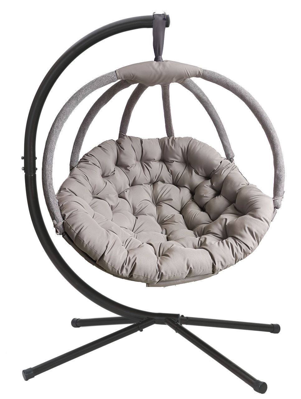 FlowerHouse Hanging Ball Chair with Stand-Overland Sand