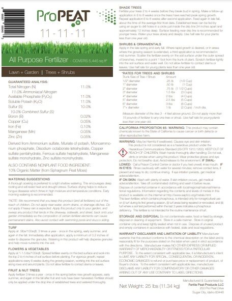 ProPeat Carbon90Plus 11-11-11, 50-Lb