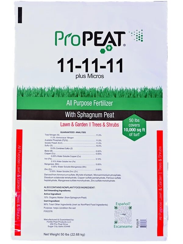 ProPeat Carbon90Plus 11-11-11, 50-Lb