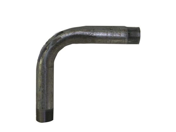 B.A. Fischer Galvanized Riser 90° Elbow,  1-In MPT X 3/4-In FPT