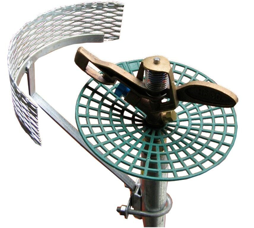 B.A. Fischer Bafsco Galvanized Clamp-On Road Guard-Screen