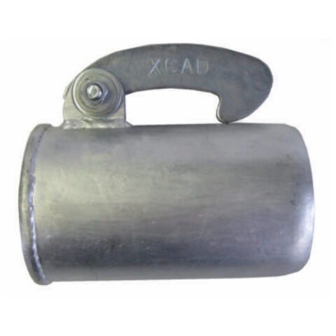 B.A Fisher Steel Hook and Latch End Plug, 4-In