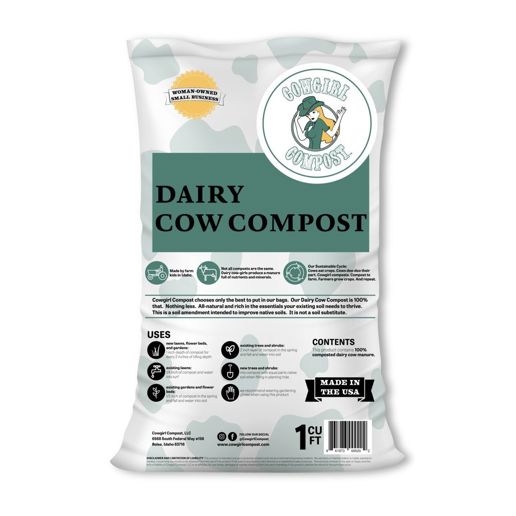 Cowgirl Compost Dairy Cow Compost, 1-Cu Ft