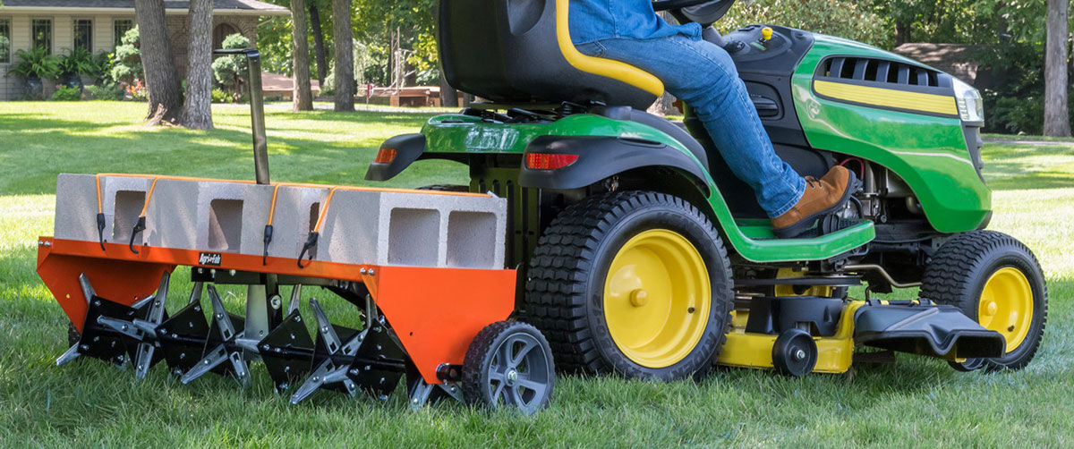 Agri-Fab Tow Lawn Aerator - 48 in (Aerator Only)