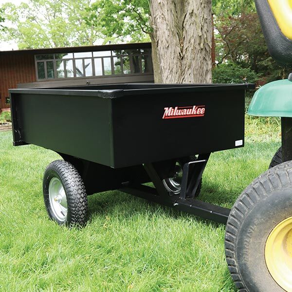 Precision Steel Dump Cart, 750-Lb