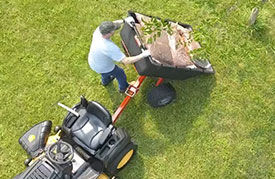 Agri-Fab UATV/UTV Poly Cart, 18-Cu Ft