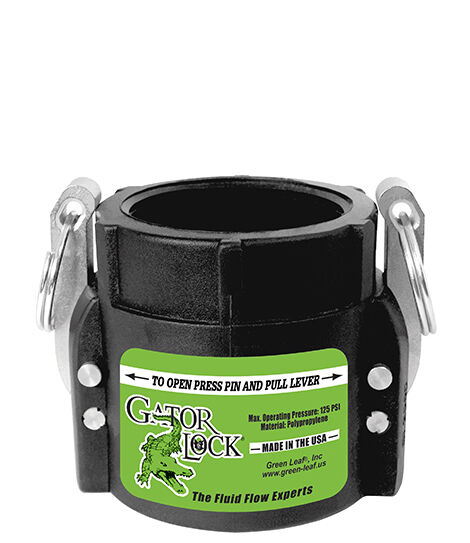 Green Leaf GatorLock Fitting Female Coupler NPT, 2-In